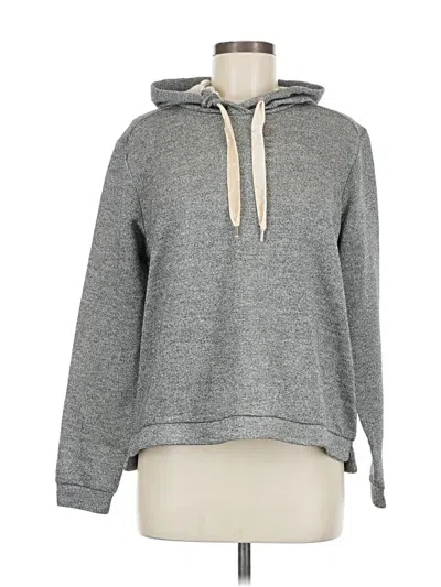 Pre-owned H&m Pullover Hoodie In Gray