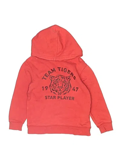 Pre-owned H&m Kids' Pullover Hoodie In Red