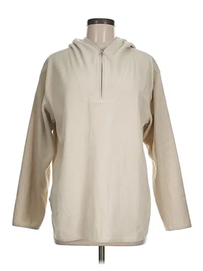 Pre-owned H&m Pullover Hoodie In Tan