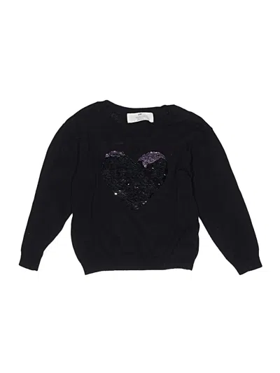 Pre-owned H&m Kids' Pullover Sweater In Black