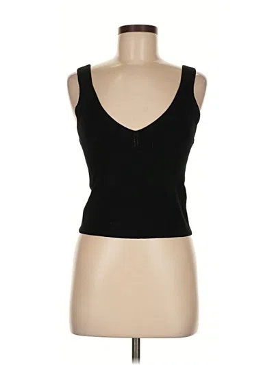 Pre-owned H&m Pullover Sweater In Black