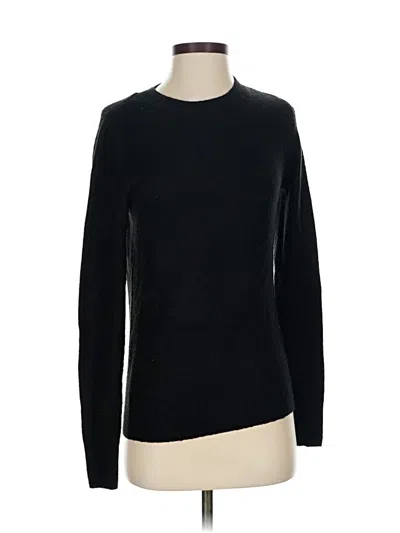 Pre-owned H&m Pullover Sweater In Black