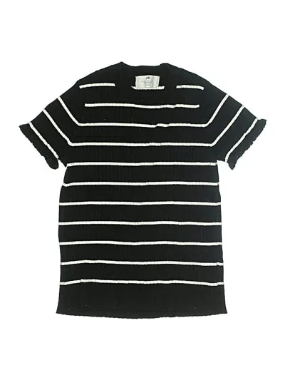 Pre-owned H&m Kids' Pullover Sweater In Black