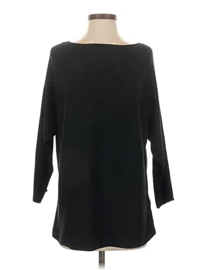 Pre-owned H&m Pullover Sweater In Black