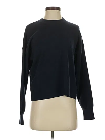 Pre-owned H&m Pullover Sweater In Black