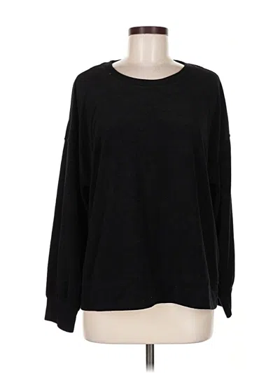 Pre-owned H&m Pullover Sweater In Black