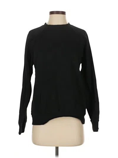Pre-owned H&m Pullover Sweater In Black