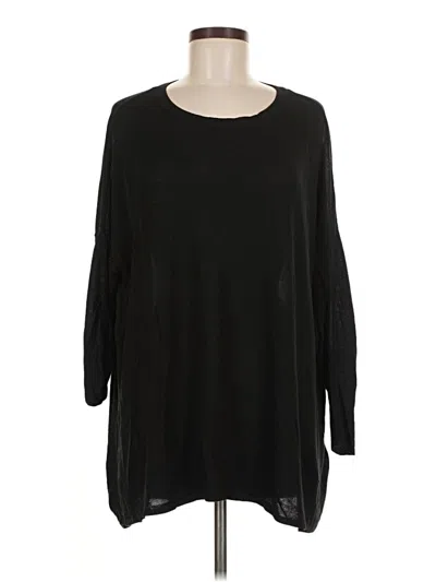 Pre-owned H&m Pullover Sweater In Black