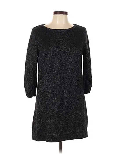 Pre-owned H&m Pullover Sweater In Black