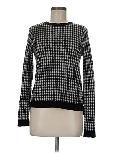 Pre-owned H&m Pullover Sweater In Black