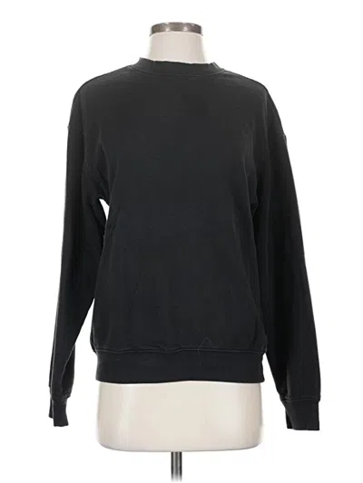 Pre-owned H&m Pullover Sweater In Black