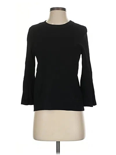 Pre-owned H&m Pullover Sweater In Black