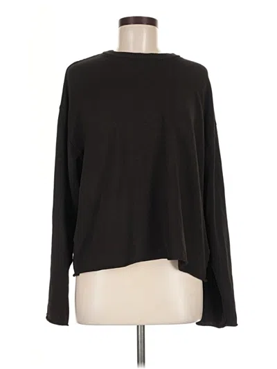 Pre-owned H&m Pullover Sweater In Black