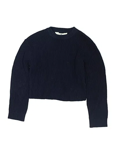 Pre-owned H&m Kids' Pullover Sweater In Blue