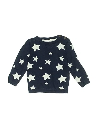 Pre-owned H&m Babies' Pullover Sweater In Blue