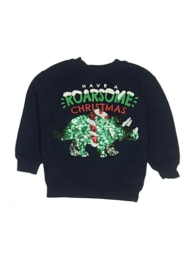 Pre-owned H&m Kids' Pullover Sweater In Blue