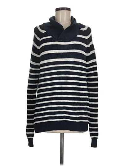 Pre-owned H&m Pullover Sweater In Blue