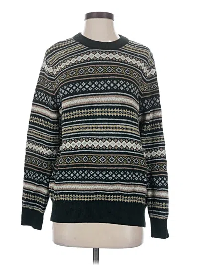 Pre-owned H&m Pullover Sweater In Blue