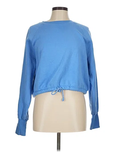 Pre-owned H&m Pullover Sweater In Blue