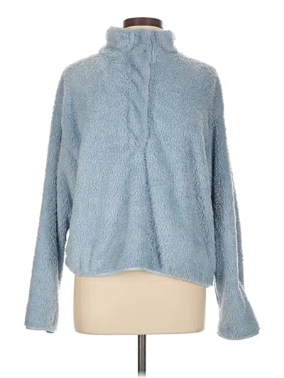 Pre-owned H&m Pullover Sweater In Blue