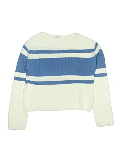 Pre-owned H&m Kids' Pullover Sweater In Blue
