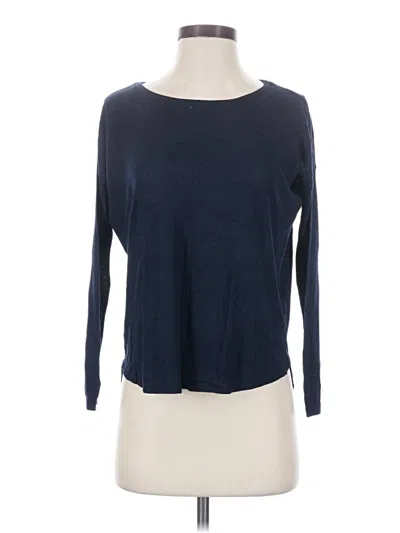 Pre-owned H&m Pullover Sweater In Blue