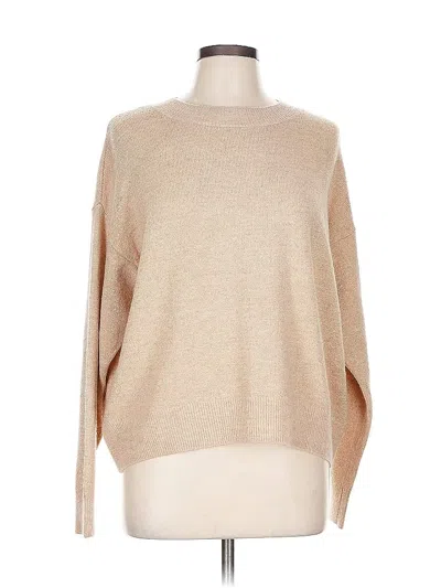 Pre-owned H&m Pullover Sweater In Brown