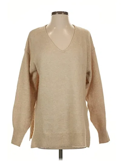 Pre-owned H&m Pullover Sweater In Brown
