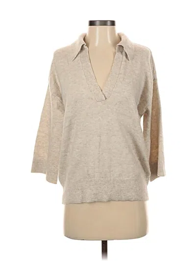 Pre-owned H&m Pullover Sweater In Brown