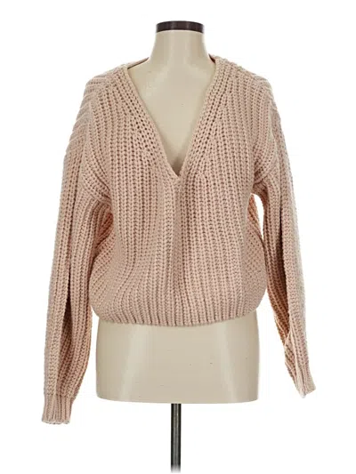H&m Pullover Sweater In Brown