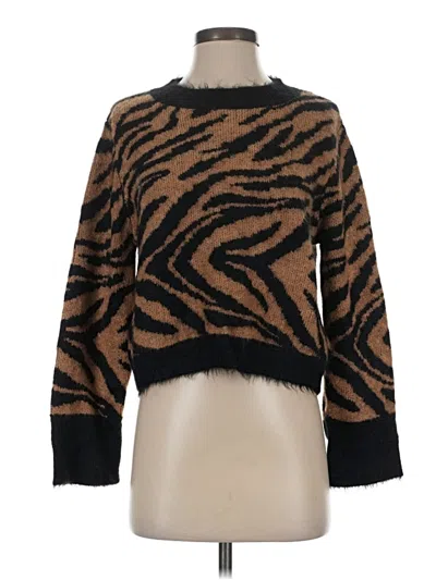 Pre-owned H&m Pullover Sweater In Brown