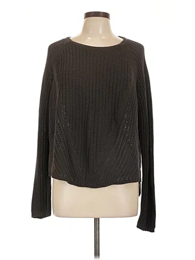 Pre-owned H&m Pullover Sweater In Brown