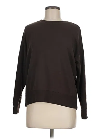 Pre-owned H&m Pullover Sweater In Brown