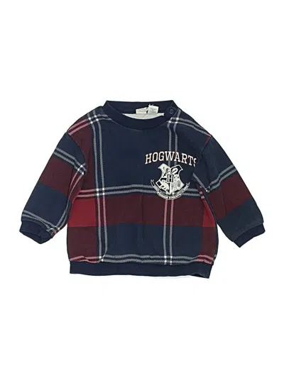 Pre-owned H&m Kids' Pullover Sweater In Burgundy