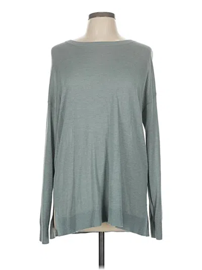 Pre-owned H&m Pullover Sweater In Gray