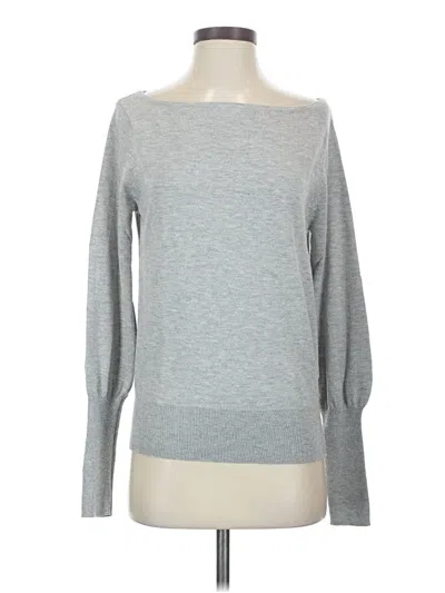 Pre-owned H&m Pullover Sweater In Gray