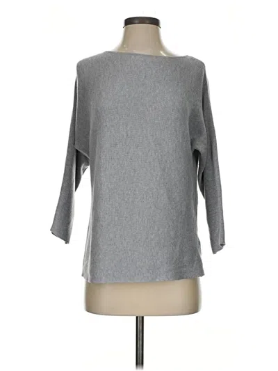 Pre-owned H&m Pullover Sweater In Gray