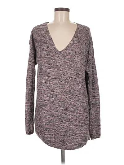 Pre-owned H&m Pullover Sweater In Gray