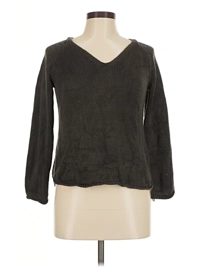 Pre-owned H&m Pullover Sweater In Gray