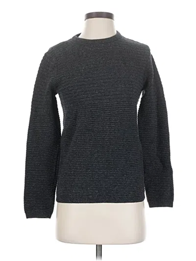 Pre-owned H&m Pullover Sweater In Gray