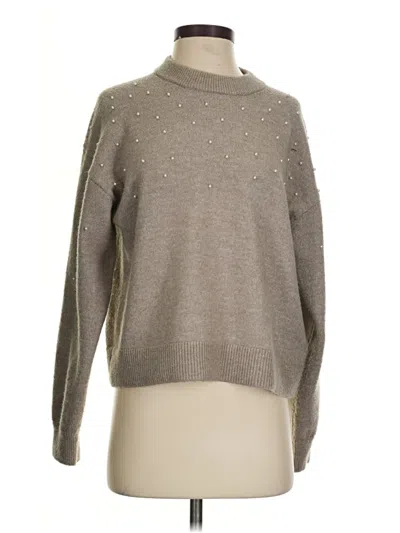 Pre-owned H&m Pullover Sweater In Gray