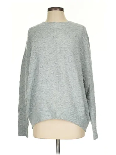 Pre-owned H&m Pullover Sweater In Gray