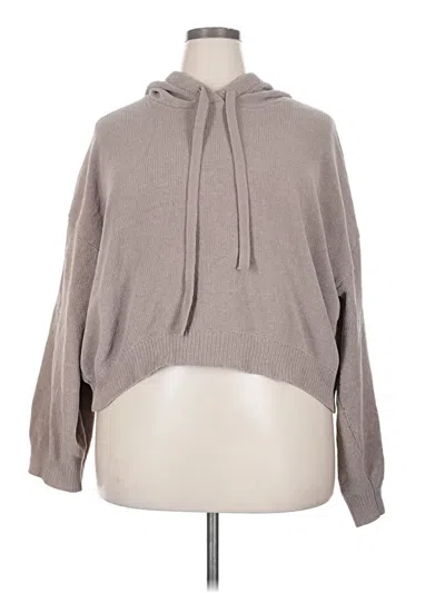 Pre-owned H&m Pullover Sweater In Gray