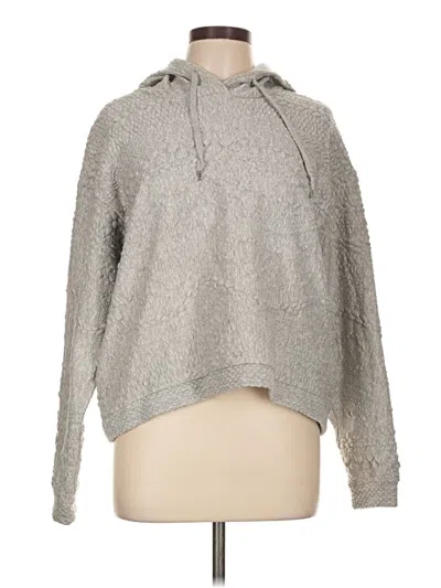 Pre-owned H&m Pullover Sweater In Gray