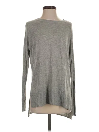 Pre-owned H&m Pullover Sweater In Gray