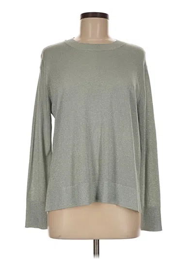 Pre-owned H&m Pullover Sweater In Gray