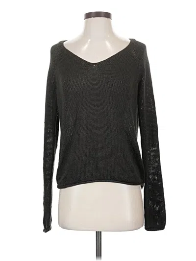 Pre-owned H&m Pullover Sweater In Gray