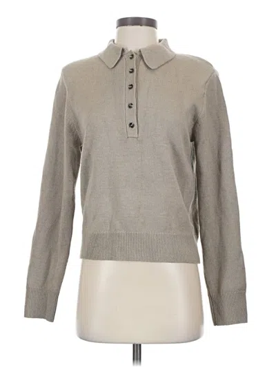 Pre-owned H&m Pullover Sweater In Gray