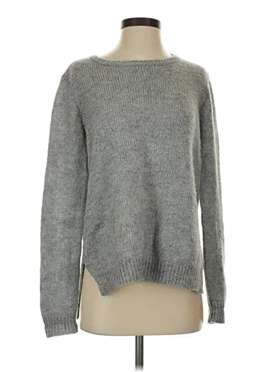 Pre-owned H&m Pullover Sweater In Gray