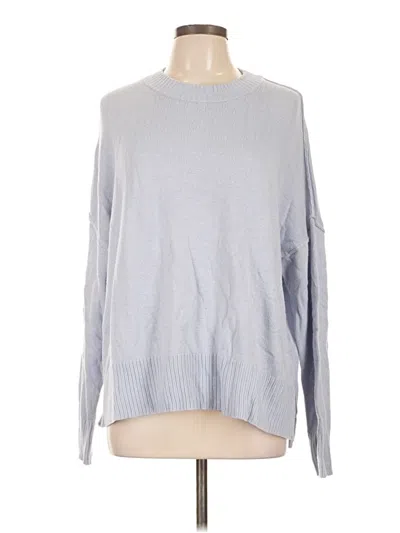Pre-owned H&m Pullover Sweater In Gray